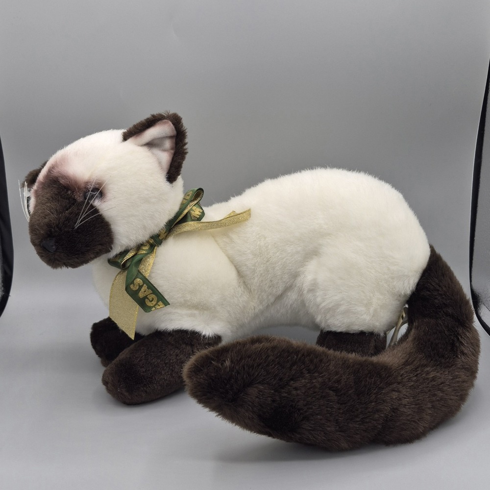 Vintage 1993 MGM Grand Siamese‎ Cat Plush Rare